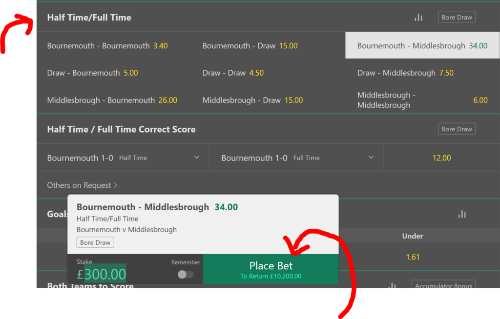 half time full time fixed matches scammers