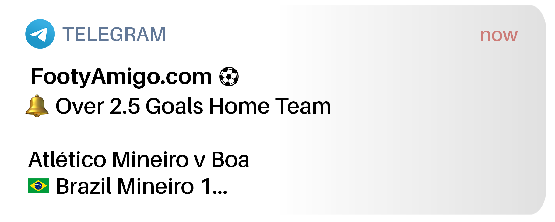 soccer telegram alert bot
