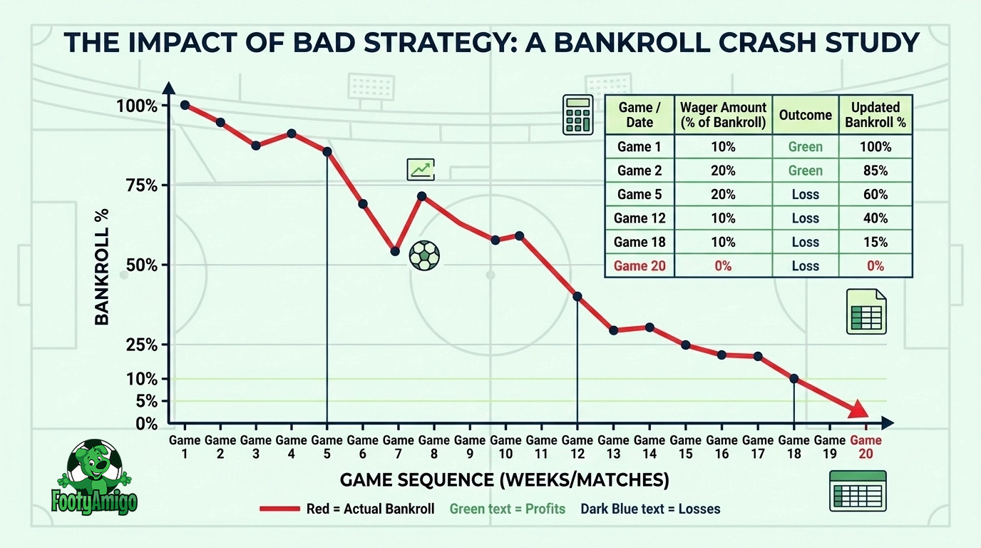 Result of a bad strategy